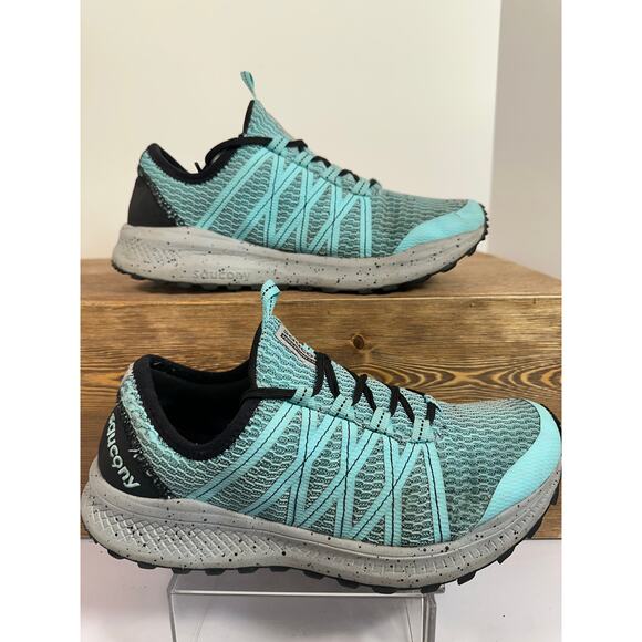 Saucony Versafoam Shift Running Sneakers Womens SZ 9 Blue Mesh Athletic - Picture 2 of 9